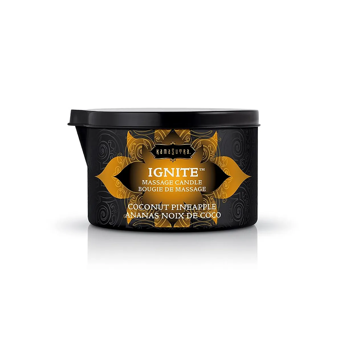 Ignite vela de masaje Coconut Pineapple de KamaSutra