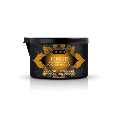 Ignite vela de masaje Coconut Pineapple de KamaSutra
