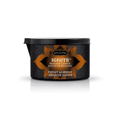 Ignite vela de masaje Sweet Almond de KamaSutra