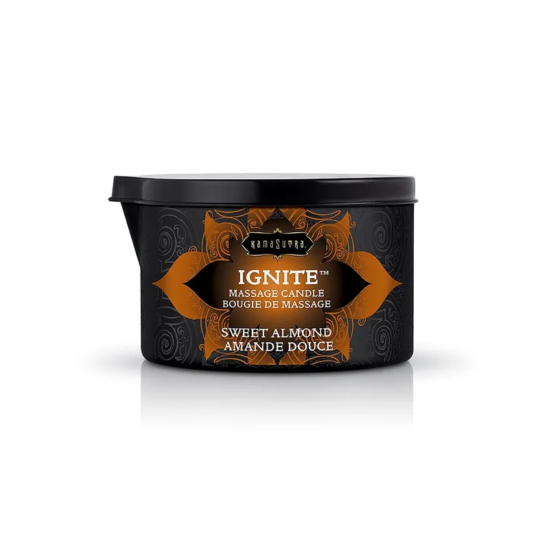 Ignite vela de masaje Sweet Almond de KamaSutra