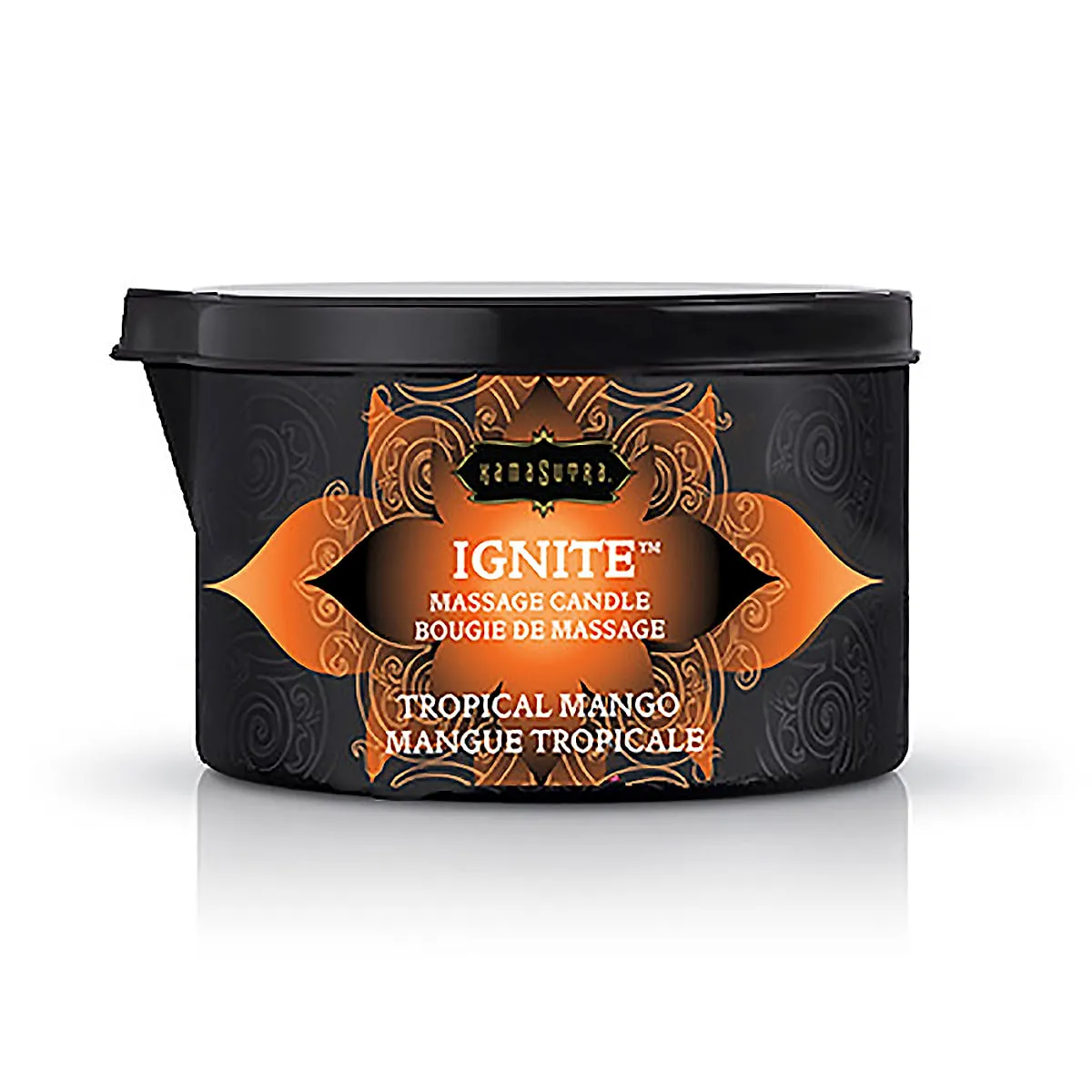 Ignite vela de masaje Tropical Mango de KamaSutra