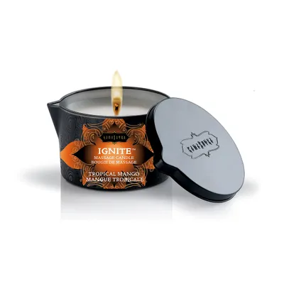 Ignite vela de masaje Tropical Mango de KamaSutra, foto 2