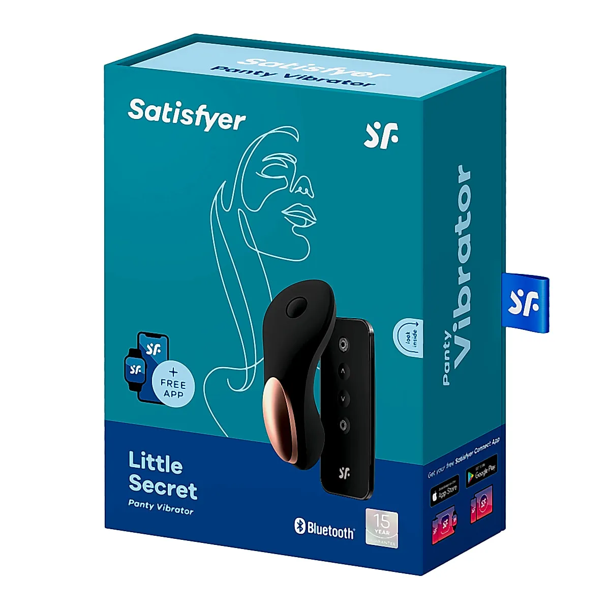 Little Secret vibrador para panty con app de Satisfyer