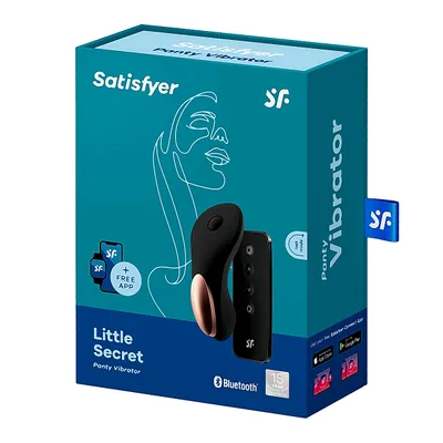 Little Secret vibrador para panty con app de Satisfyer