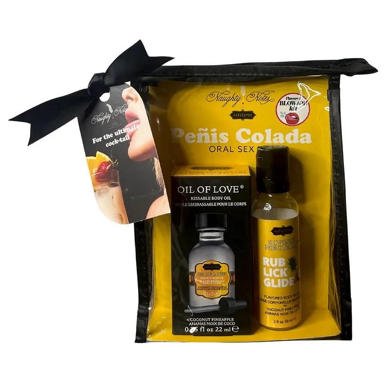 Naughty Notes kit Peñis Colada de KamaSutra
