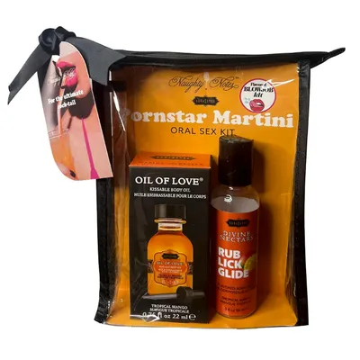 Naughty Notes kit Pornstar Martini de KamaSutra