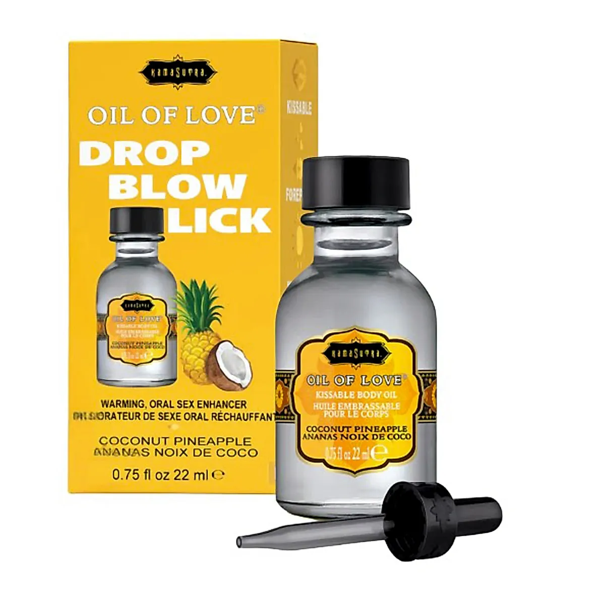 Oil of Love aceite besable Coco Piña 22 ml de KamaSutra