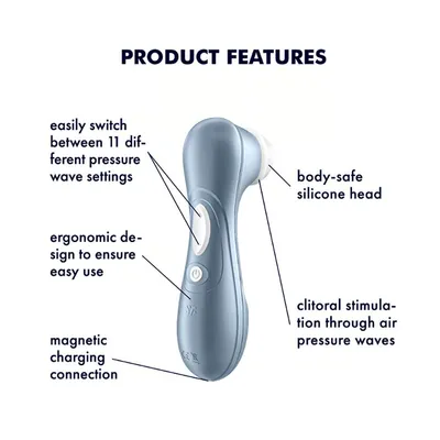 Satisfyer Pro 2 Generation 2 estimulador de ondas de presión, foto 2