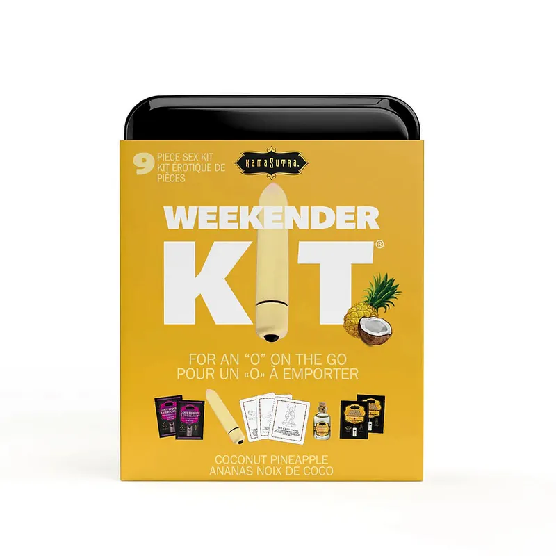 Weekender Kit Coconut Pineapple 9 piezas de KamaSutra