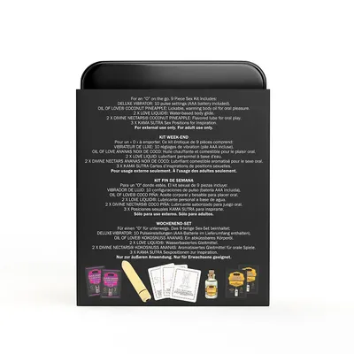 Weekender Kit Coconut Pineapple 9 piezas de KamaSutra, foto 3