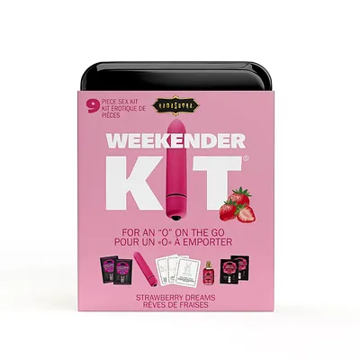 Weekender Kit Strawberry Dreams 9 piezas de KamaSutra