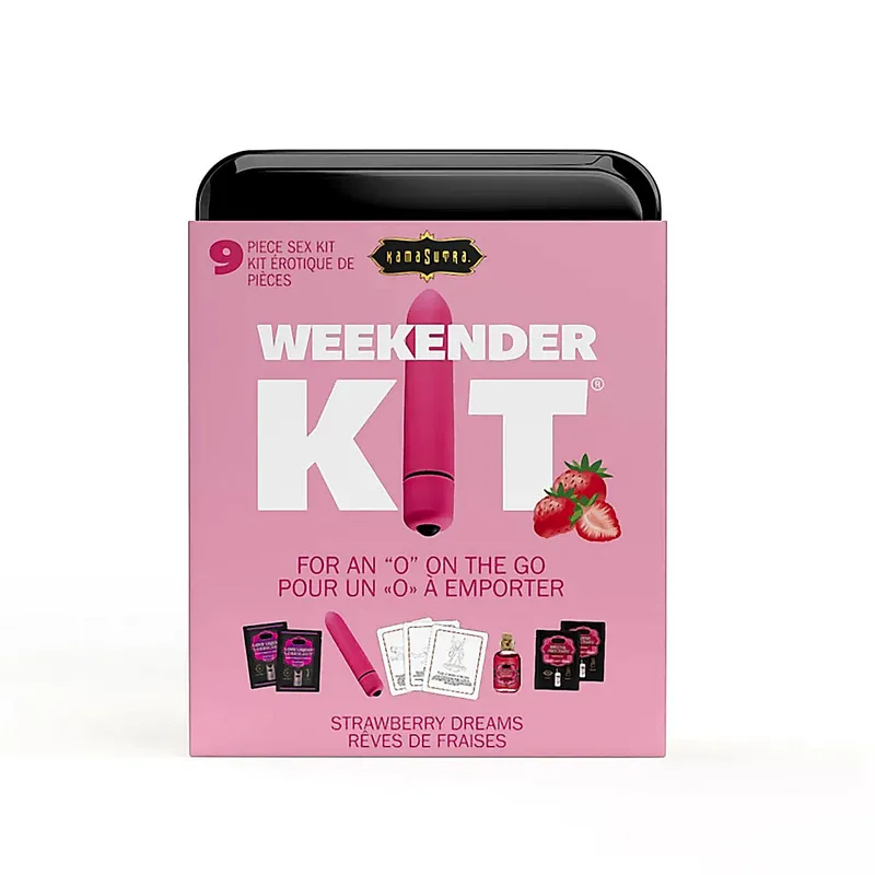 Weekender Kit Strawberry Dreams 9 piezas de KamaSutra