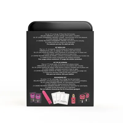 Weekender Kit Strawberry Dreams 9 piezas de KamaSutra, foto 3
