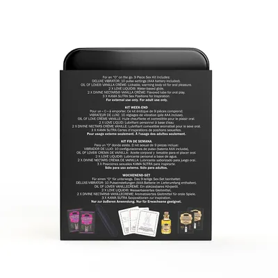 Weekender Kit Vanilla Crème 9 piezas de KamaSutra, foto 3